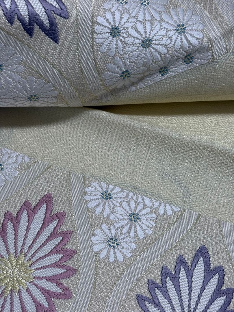 シ*ラ様 【新品未使用】 志都香織物　袋帯　西陣織　未仕立て　正絹　フォーマル