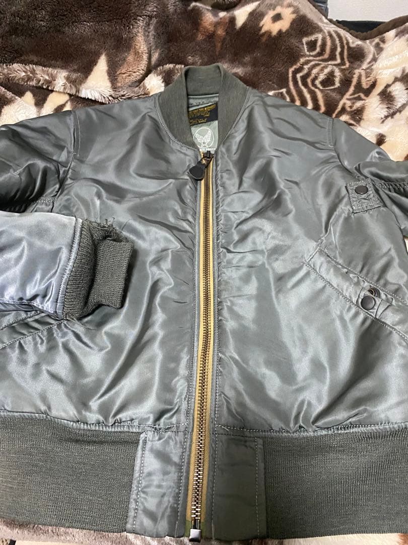 mukumaria様AVIREX MA-1 フライトジャケット LARGE