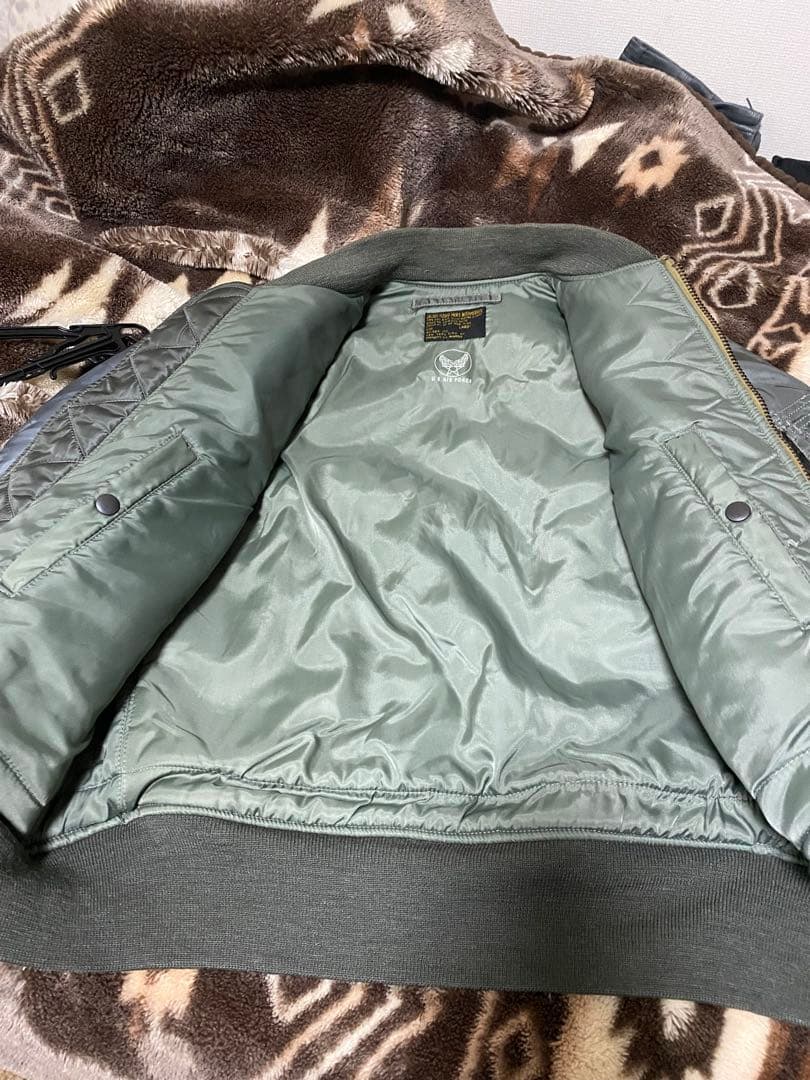 mukumaria様AVIREX MA-1 フライトジャケット LARGE