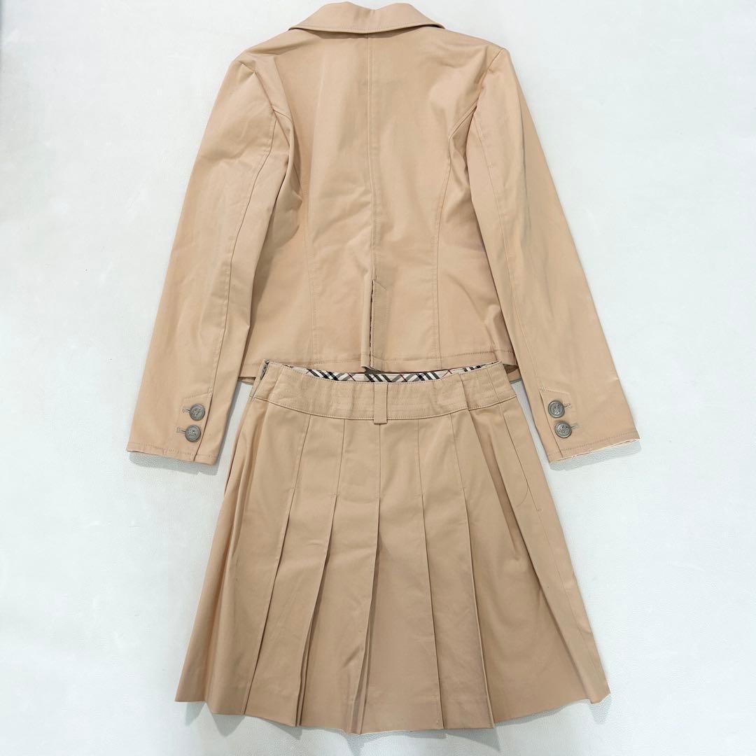 極美品 150サイズ Burberry バーバリー ベージュ セットアップ