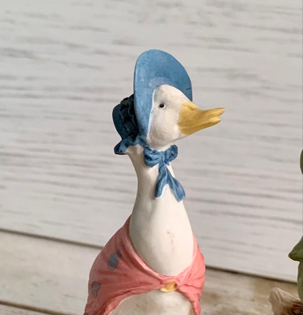 あひるのジマイマときつねの紳士100周年記念フィギュリン ピーターラビット