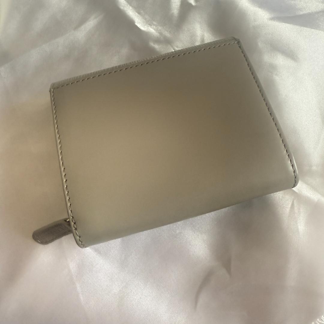 アニエスベー　二つ折り財布（グレー）