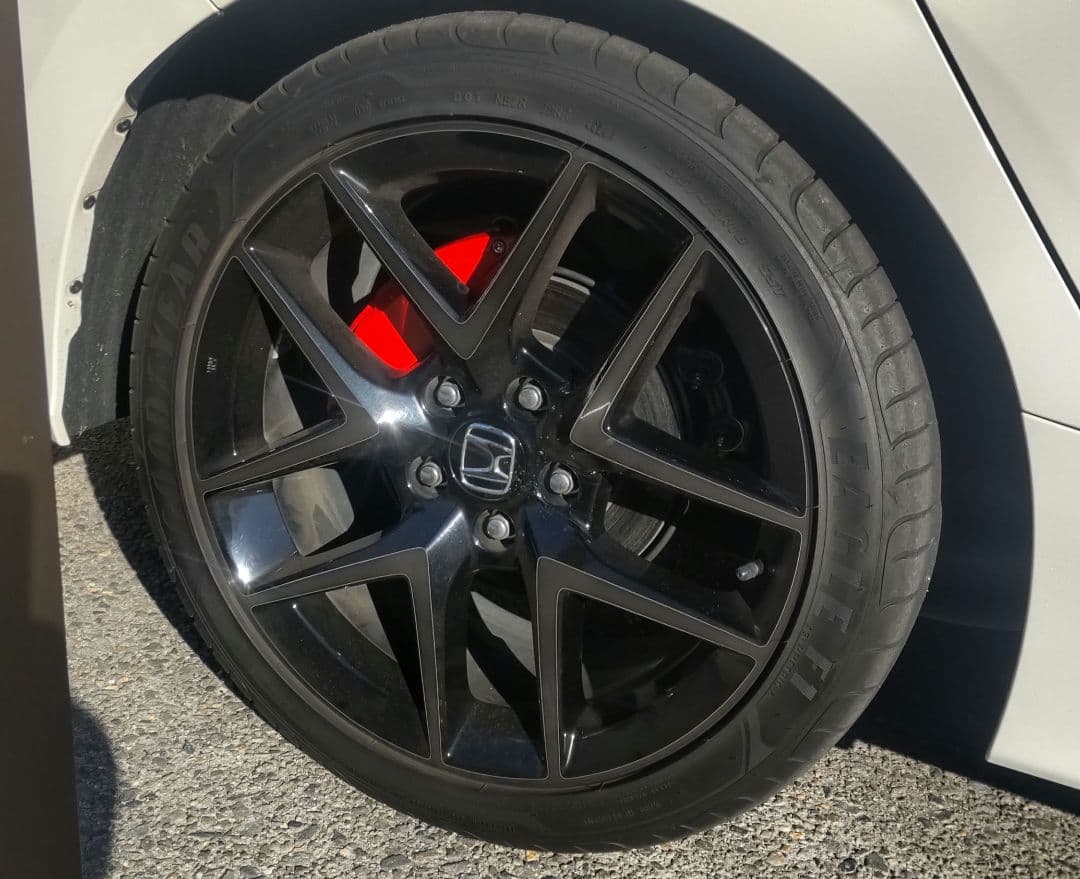 FK7、FL1シビック ブレーキキャリパー 4個セット 赤