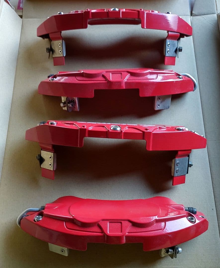 FK7、FL1シビック ブレーキキャリパー 4個セット 赤