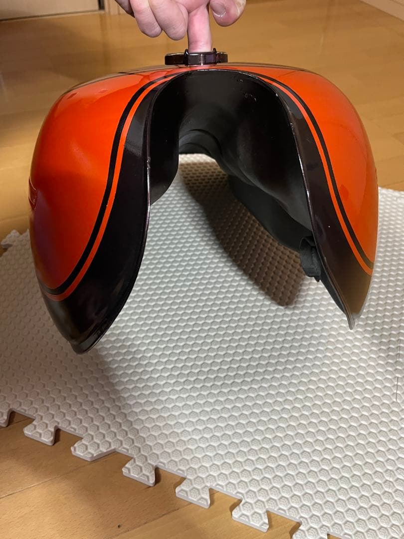 カワサキZ750D1 火の玉 外装 タンク、サイドカバー、テール