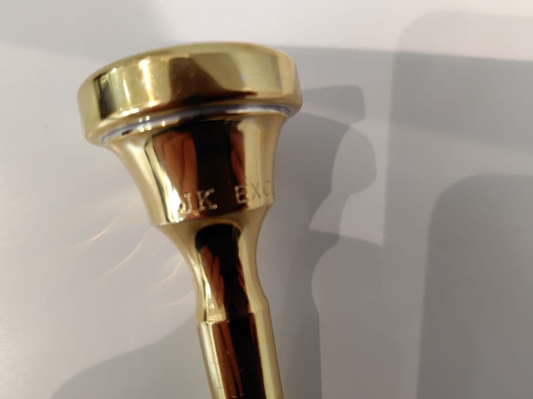 JK バストロンボーンマウスピース　1AL 　金メッキ