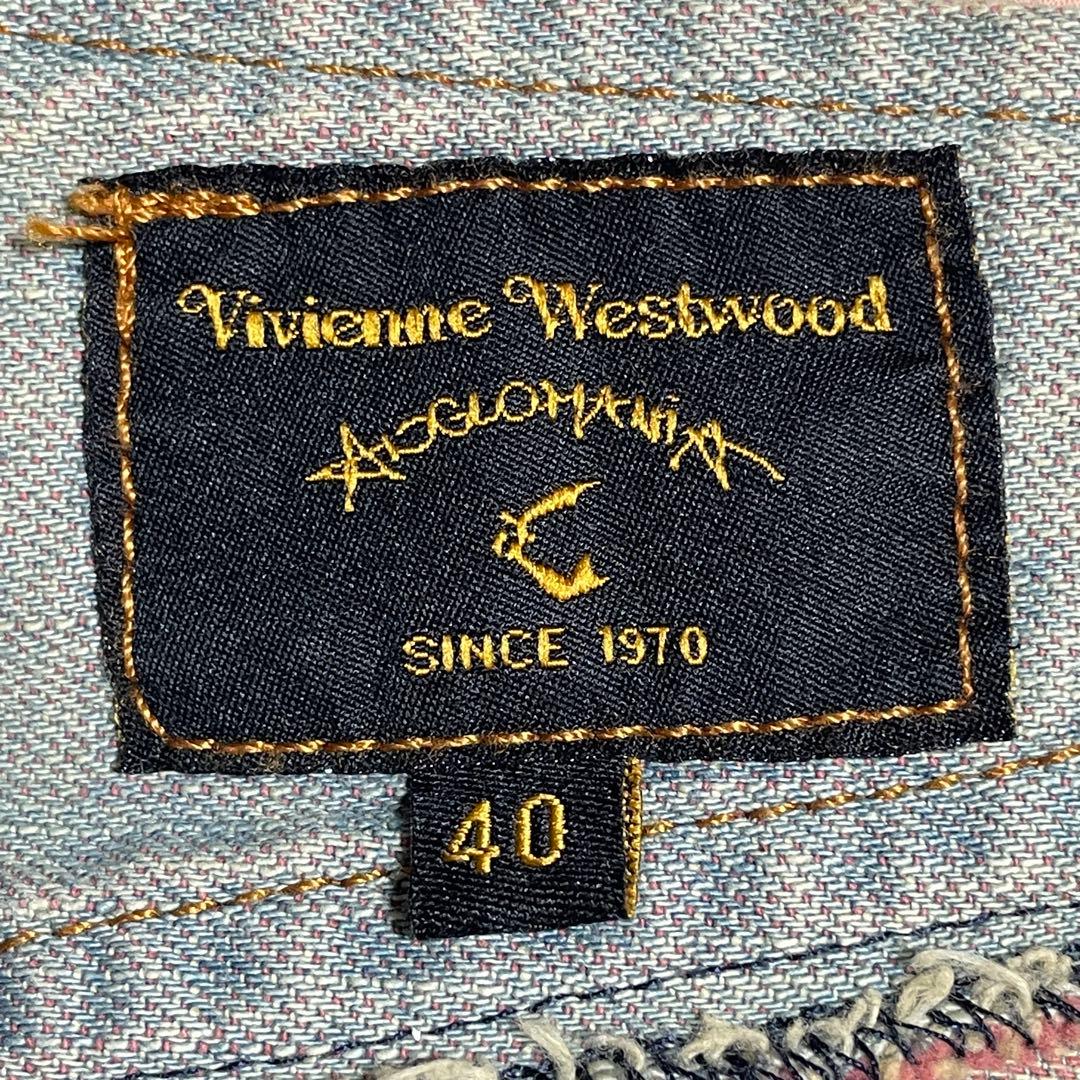 Vivienne Westwood デニム スカート 変形 アシンメトリー 40