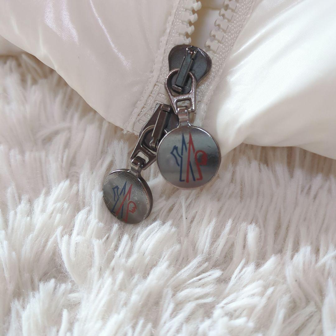 MONCLER　GHANY GILET　ダウンベスト　ロゴワッペン　サイズ1　白