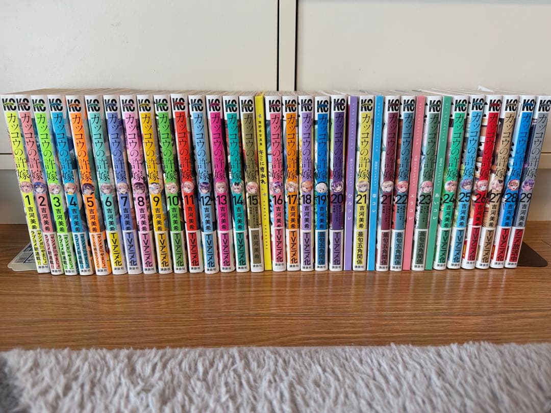 【平日価格】カッコウの許嫁　初版 帯付き1〜29巻特典版イラストカード付きセット