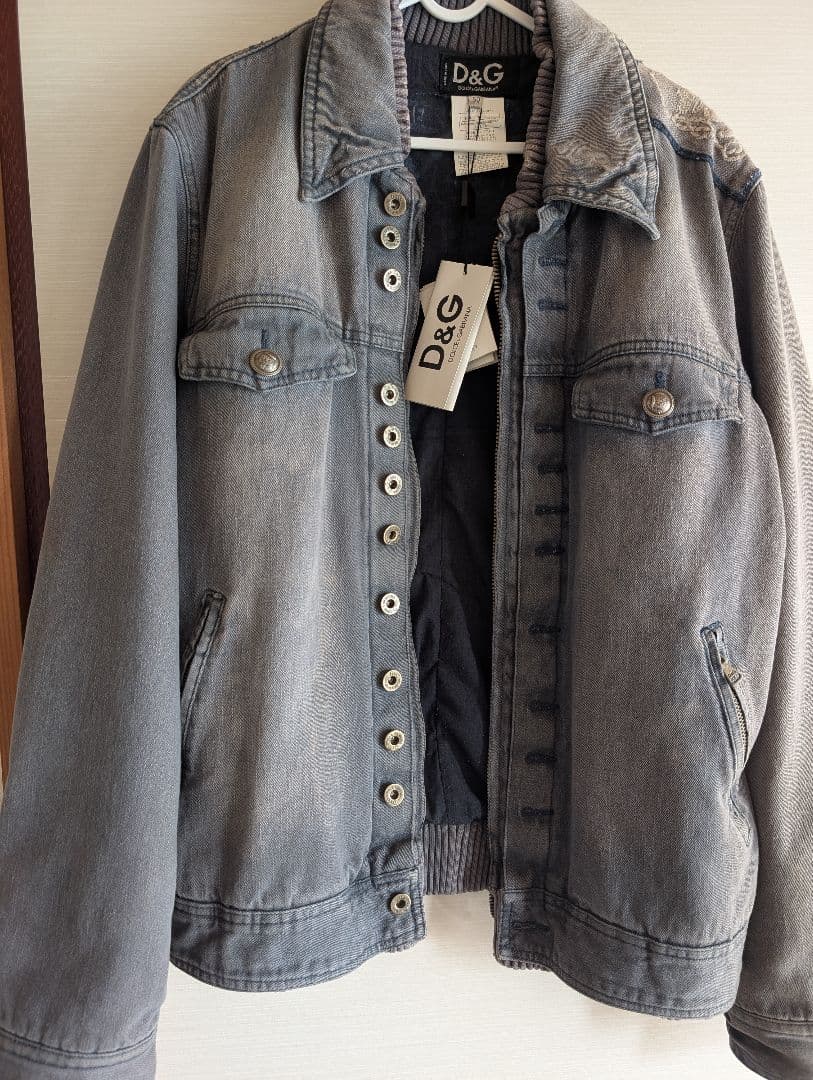 D&G デニムジャケット サイズ50 グレー