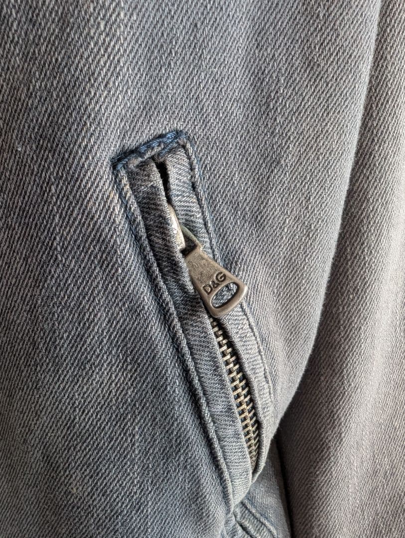 D&G デニムジャケット サイズ50 グレー