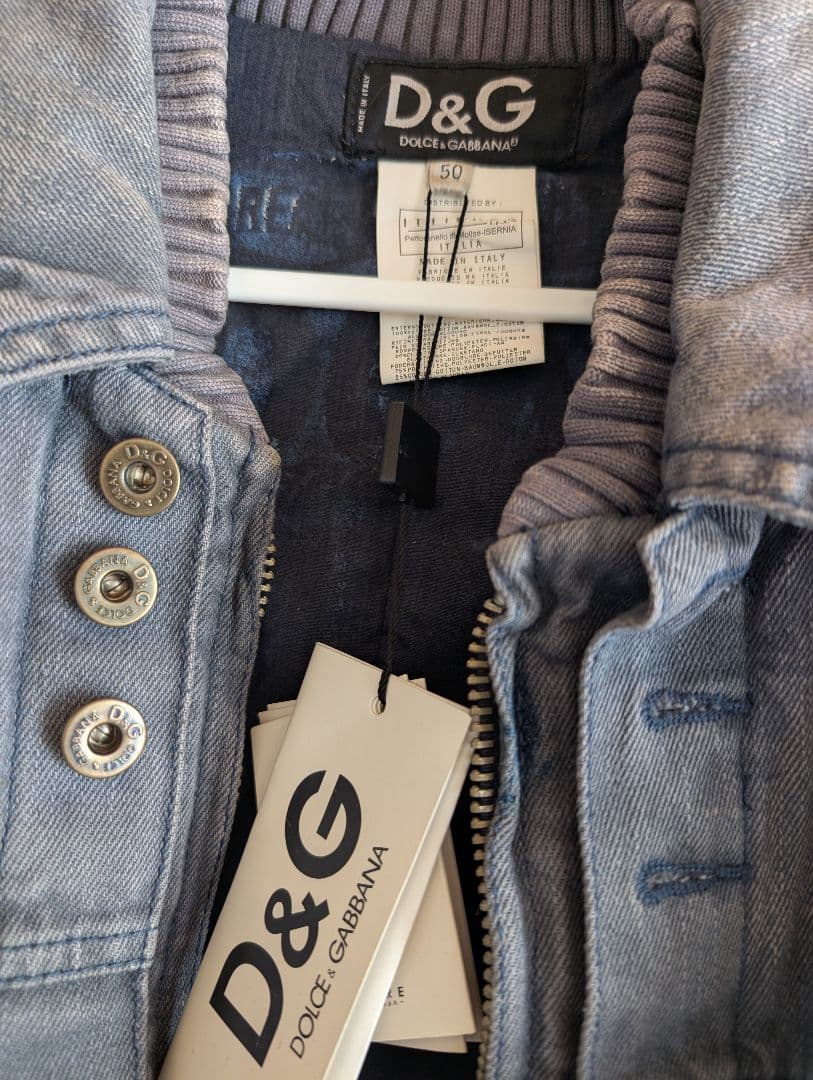 D&G デニムジャケット サイズ50 グレー