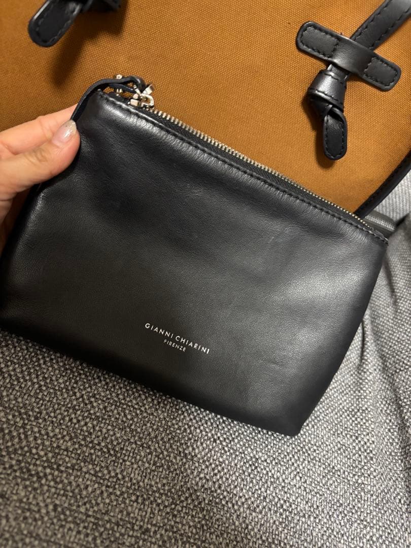 【極美品】ジャンニ　キアリーニ　トートーバッグ　マルチェッラ Sサイズ