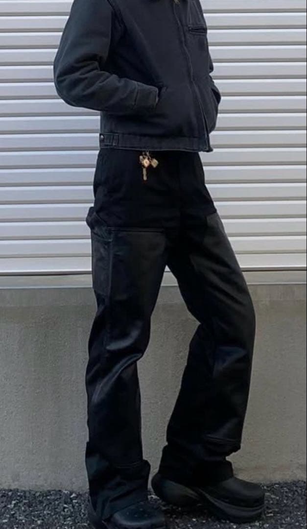 パンツ vujade LEATHER TROUSERS