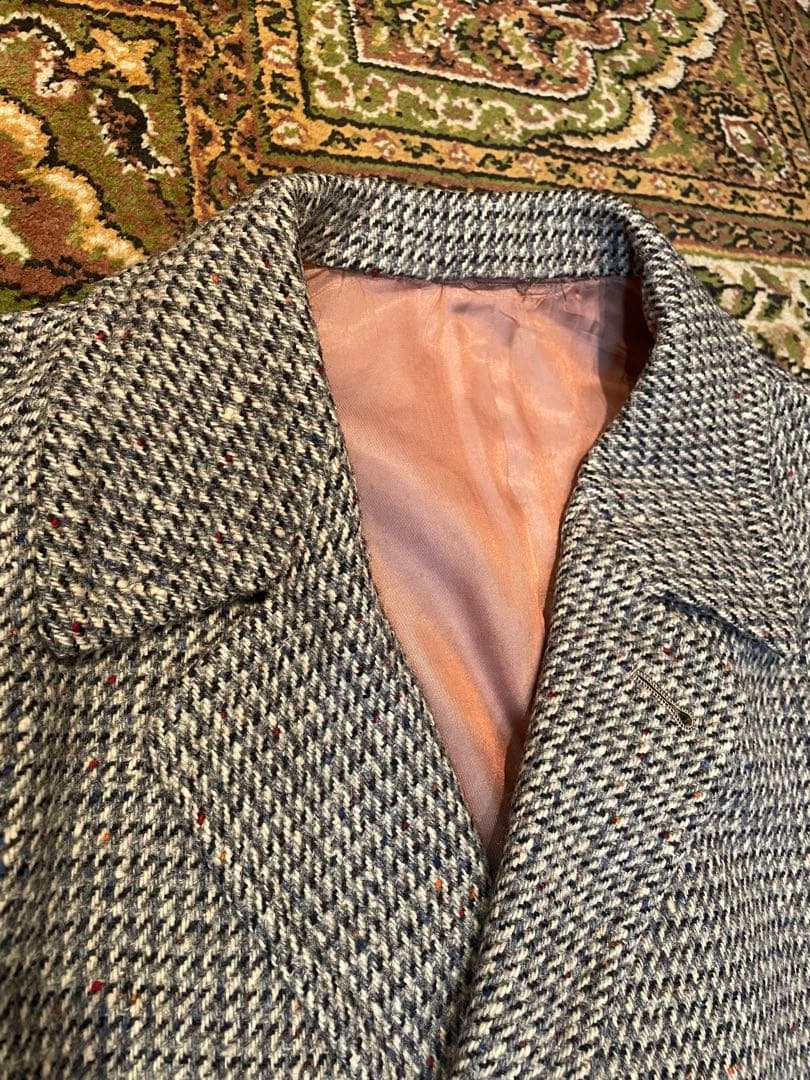 Special 50s60s vintage ネップツイード　チェスターコート