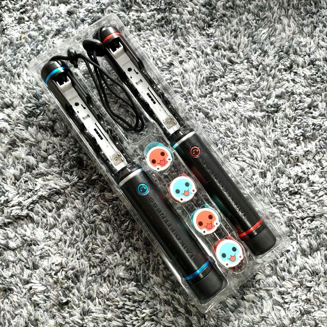 Switch ソフト 太鼓の達人 ドンダフルフェスティバル 太鼓とバチ セット