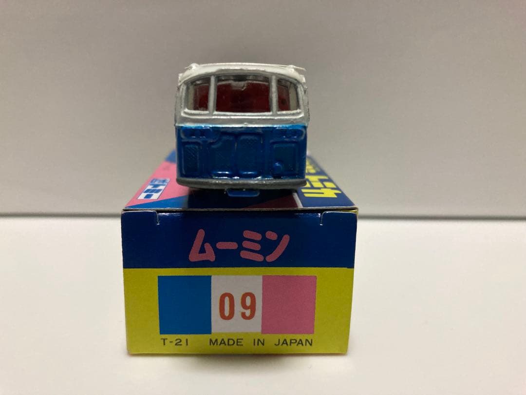 マスコミトミカ　ムーミン　三菱ふそうバス　日本製