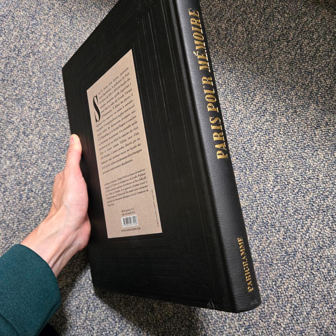 超希少最安値　パリ　建築　大型本　Paris pour memoire
