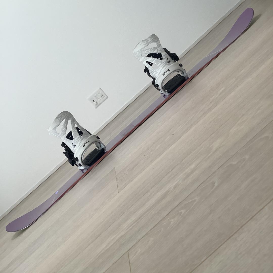 018RIDE DH 153cmFLUX DSメンズスノーボードセット初心者向き