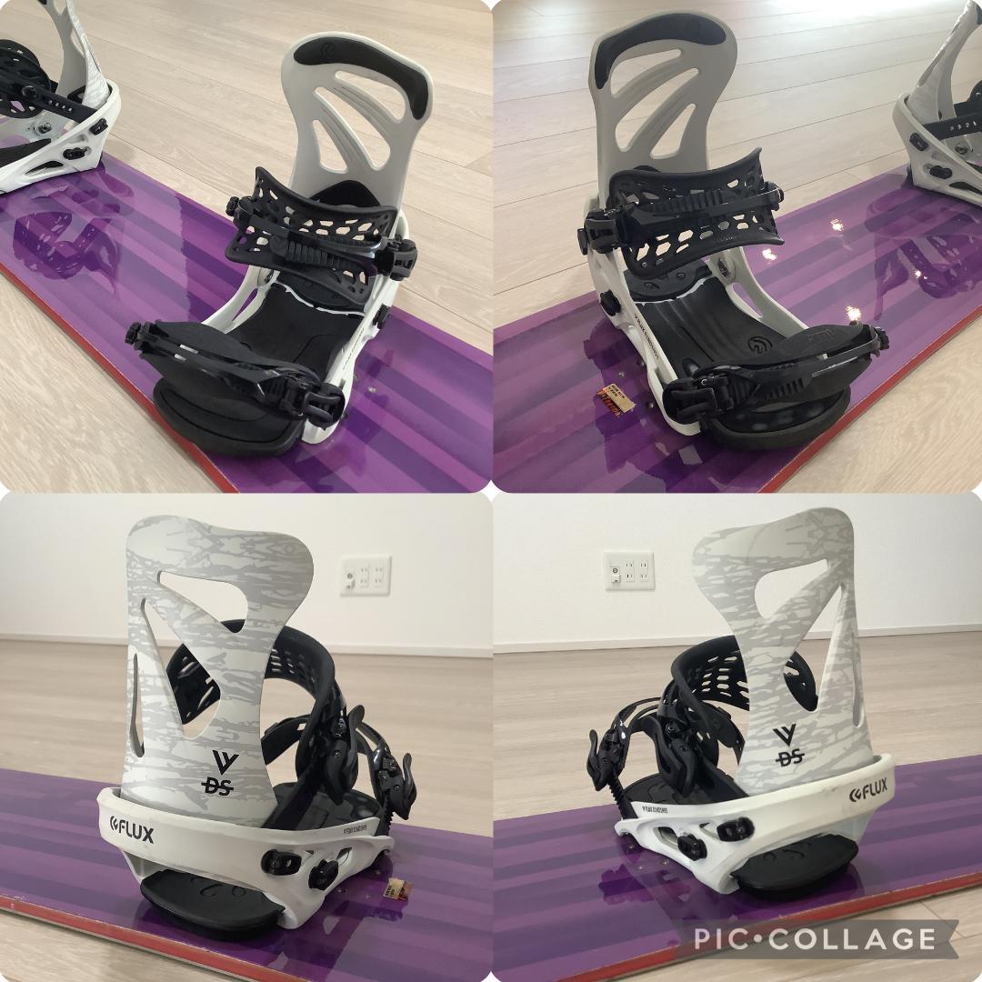 018RIDE DH 153cmFLUX DSメンズスノーボードセット初心者向き