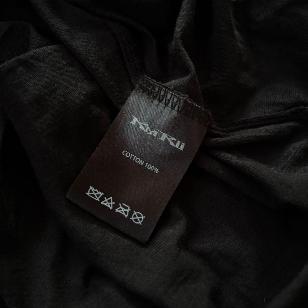 KMRii ケムリ 黒 ロンT 長袖 スタッズ