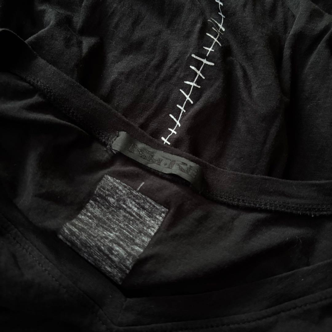 KMRii ケムリ 黒 ロンT 長袖 スタッズ