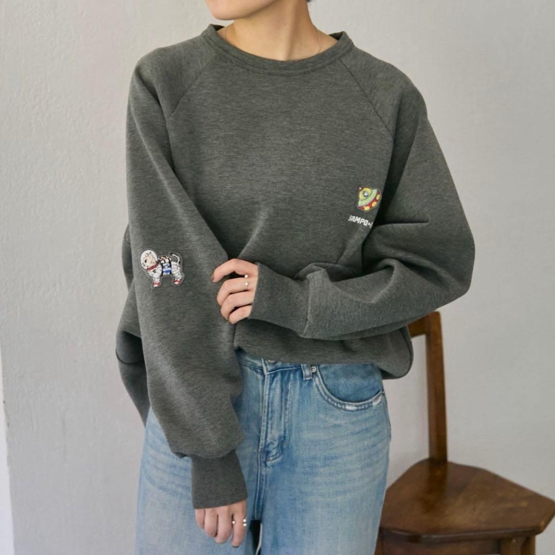 ★SALE2/14まで★sampo×earコラボ スペーストイスウェット