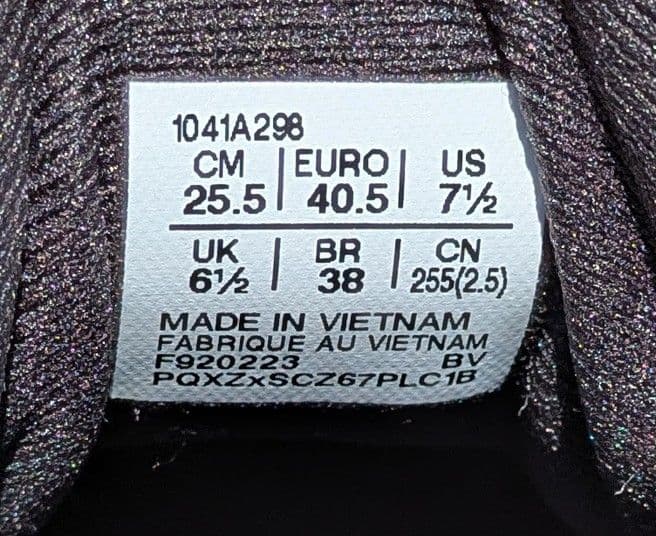 asics テニスシューズ25.5