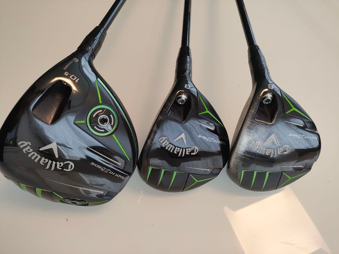 Callaway Razor Fit クラブセット 3本セット　シャフト　R