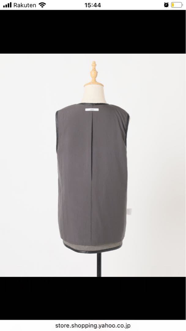 JOURNALSTANDARD relume シープフェイクファージップベスト