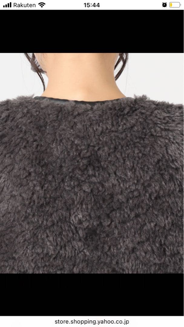 JOURNALSTANDARD relume シープフェイクファージップベスト