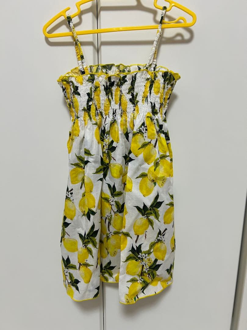 ドルチェアンドガッバーナ レモン柄　ワンピース