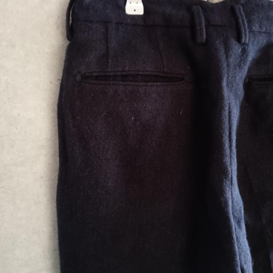 Phlannel フランネル 2TUCK ウールスラックス 日本製 X3860