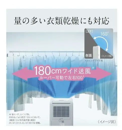 (2023年製)三菱電機 衣類乾燥除湿機「サラリ MJ-M100VX」 25L