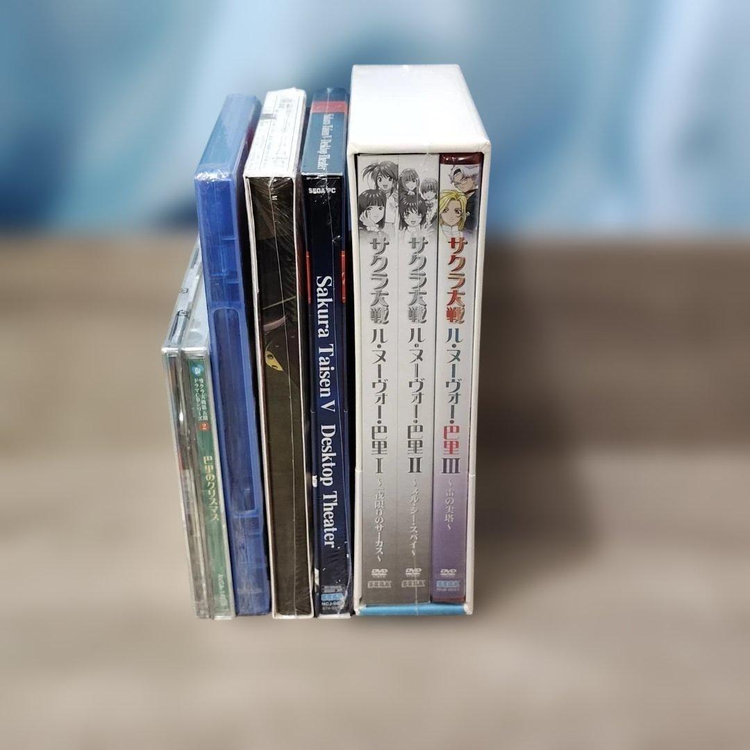 【グッズ】 サクラ大戦 DVD 等 活動写真 巴里 CD デスクトップアクセサリ