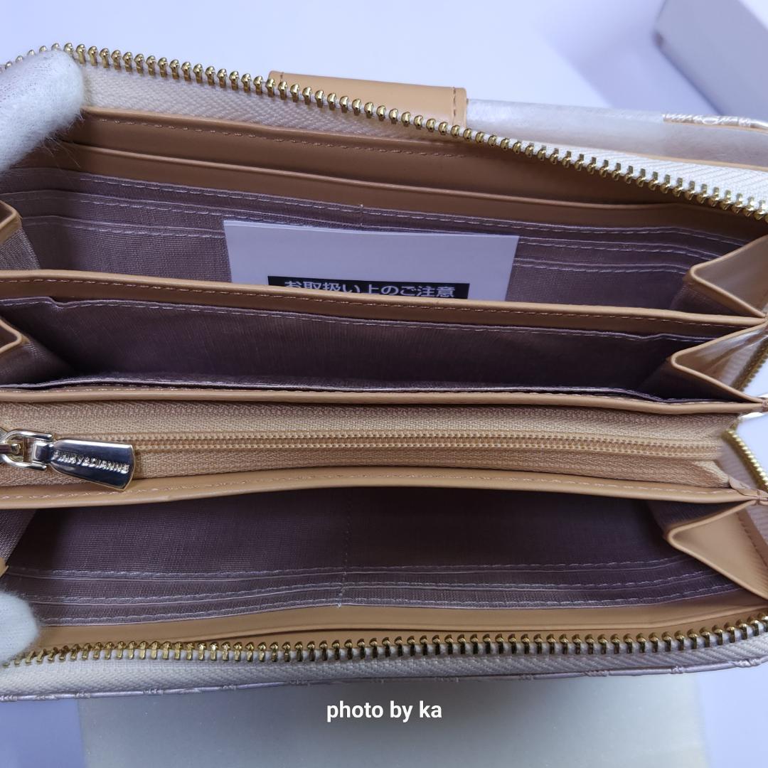 白 ピンキー&ダイアン Pinky&Dianne 長財布 新品 インフィニティ