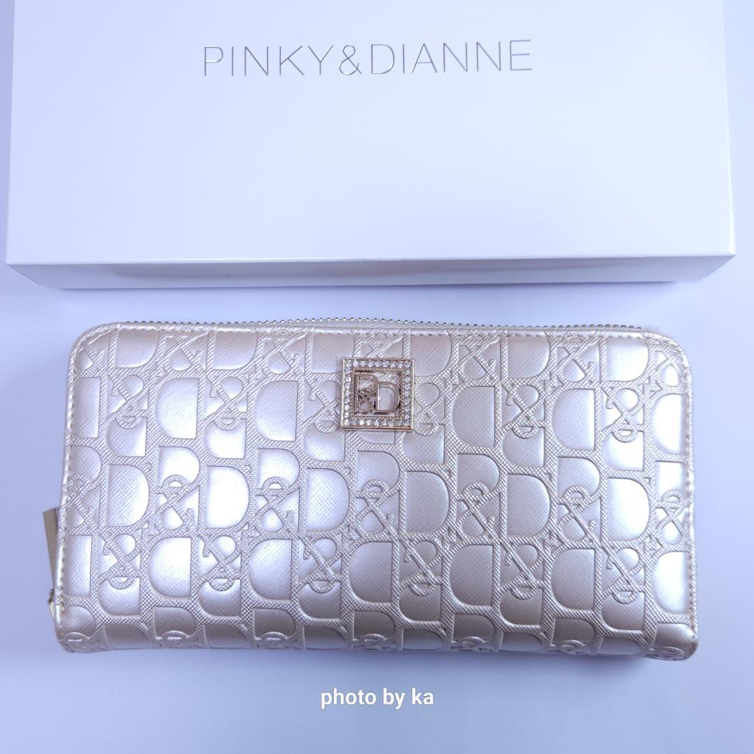 白 ピンキー&ダイアン Pinky&Dianne 長財布 新品 インフィニティ