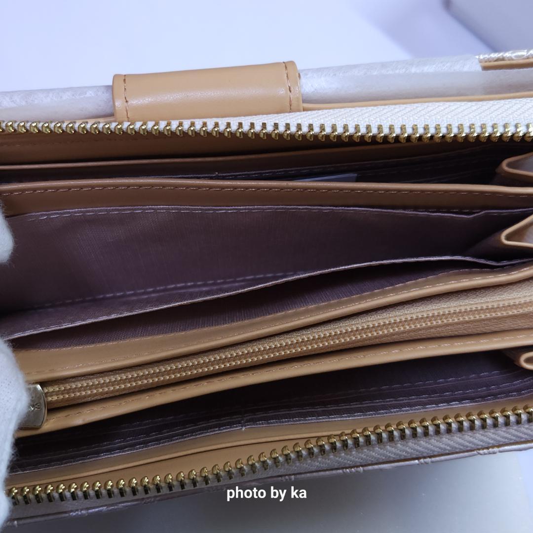 白 ピンキー&ダイアン Pinky&Dianne 長財布 新品 インフィニティ