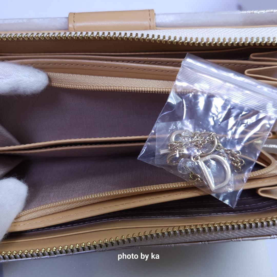 白 ピンキー&ダイアン Pinky&Dianne 長財布 新品 インフィニティ