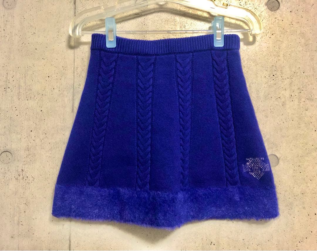 デサント DESCENTE ゴルフウェア ケーブルニットスカート LUXE