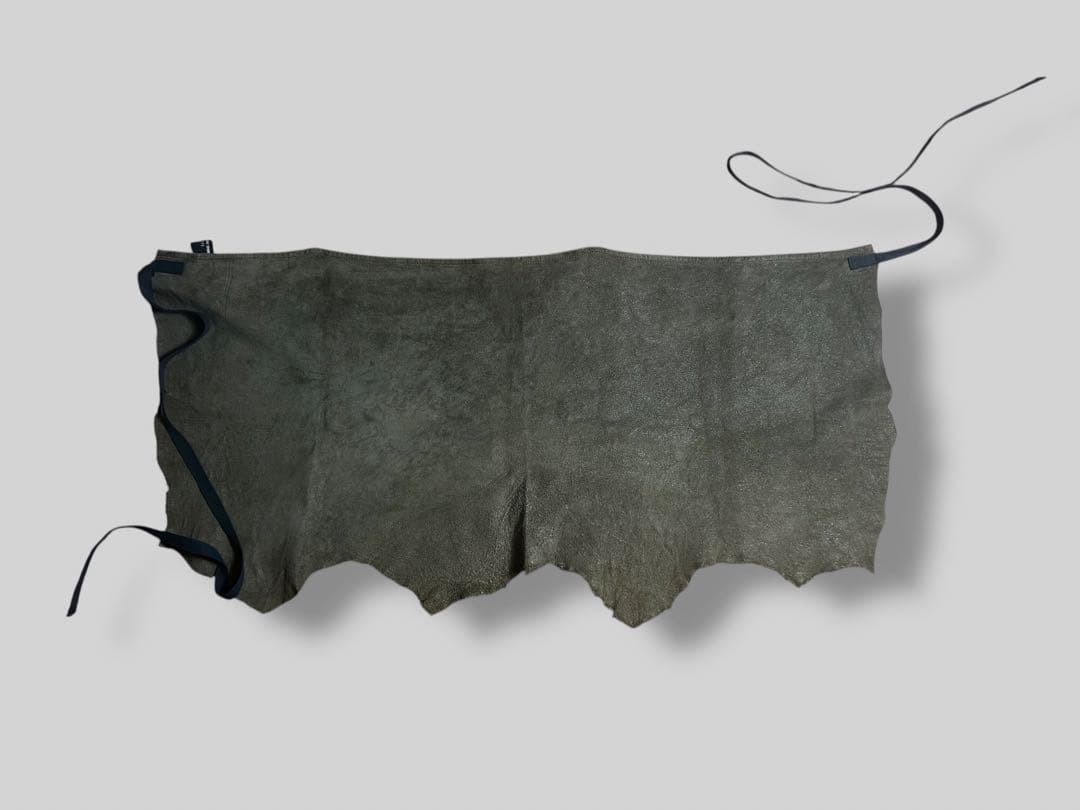 希少 2004AW トリコ コムデギャルソン 牛革 カウレザー ラップスカート