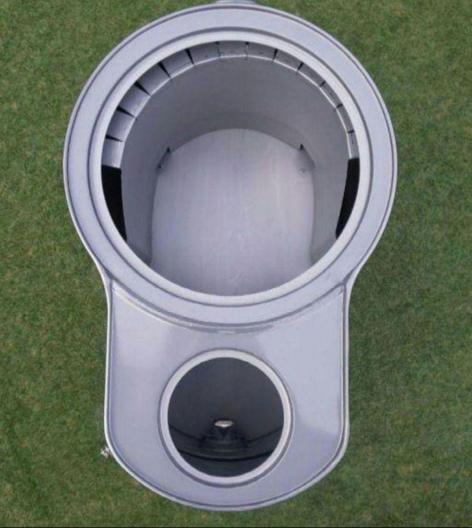 ★薪ストーブ 時計型 新品未使用 ★冬キャンプ冬BBQや災害時に