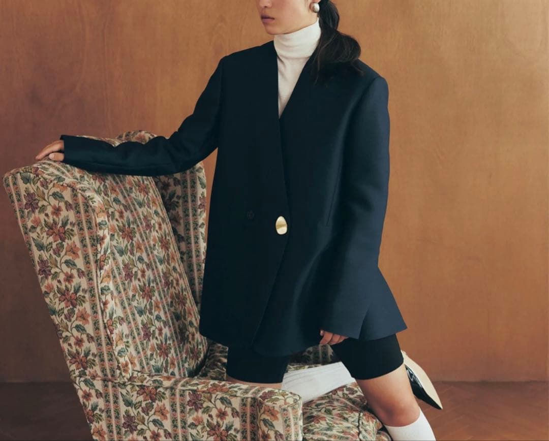 【SPUR別注】HARUNOBUMURATAネイビージャケット