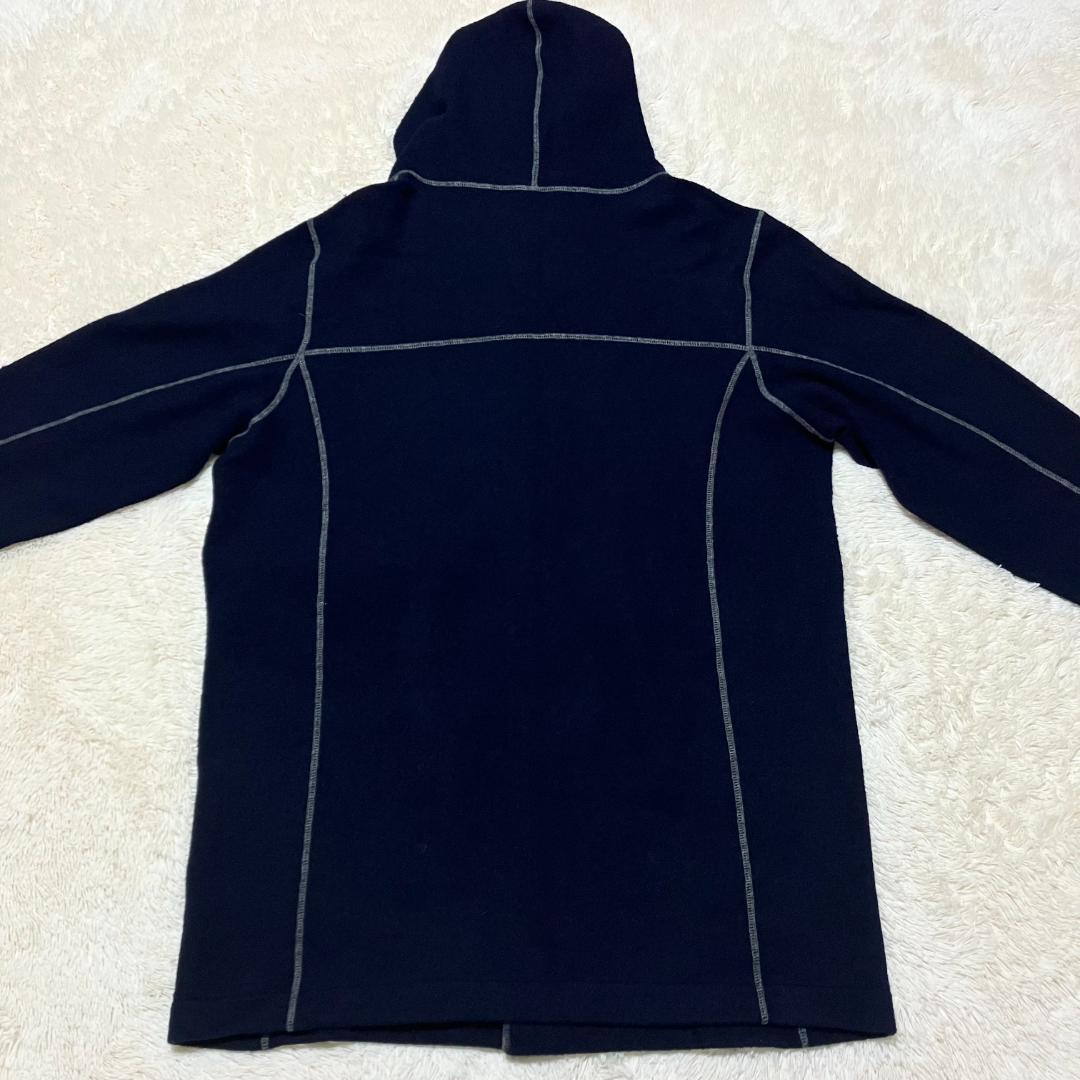 45rpm✨ オーバーサイズ ブランケットステッチ ウール スモックコート