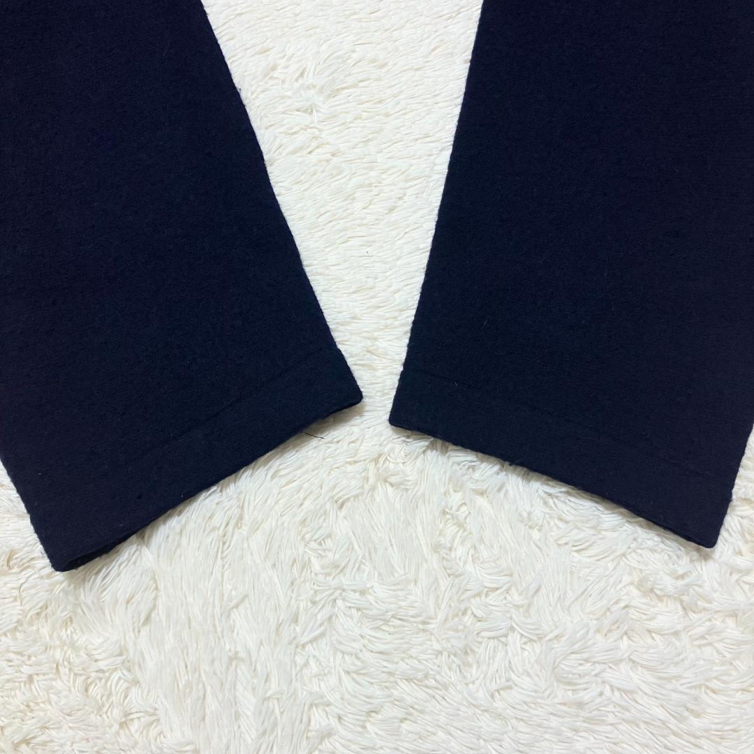 45rpm✨ オーバーサイズ ブランケットステッチ ウール スモックコート