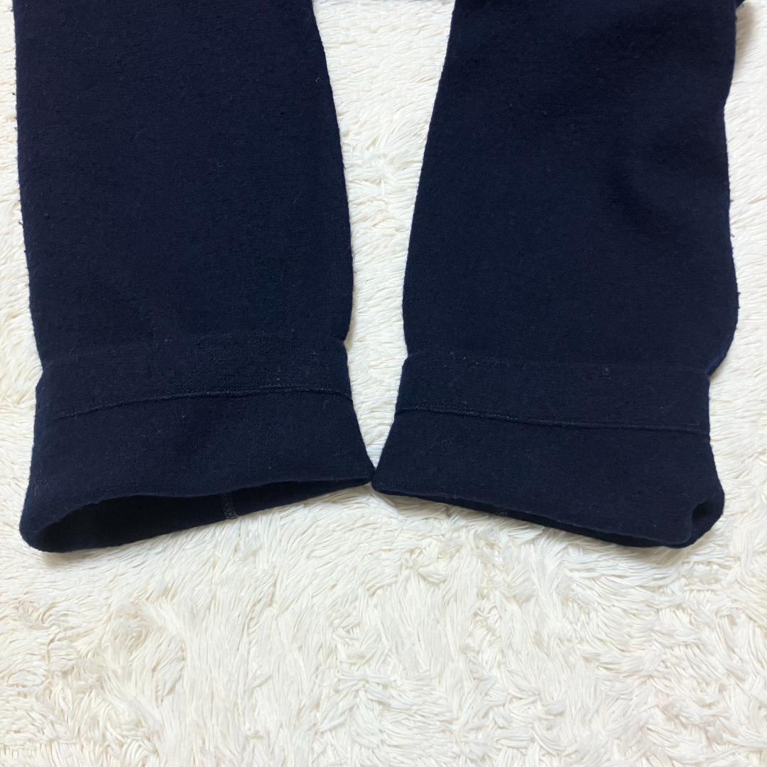 45rpm✨ オーバーサイズ ブランケットステッチ ウール スモックコート