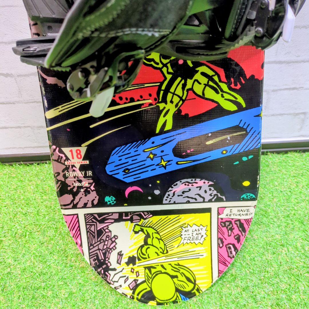【HEAD】キッズスノーボード 板 　HEAD ROWDY JR 118