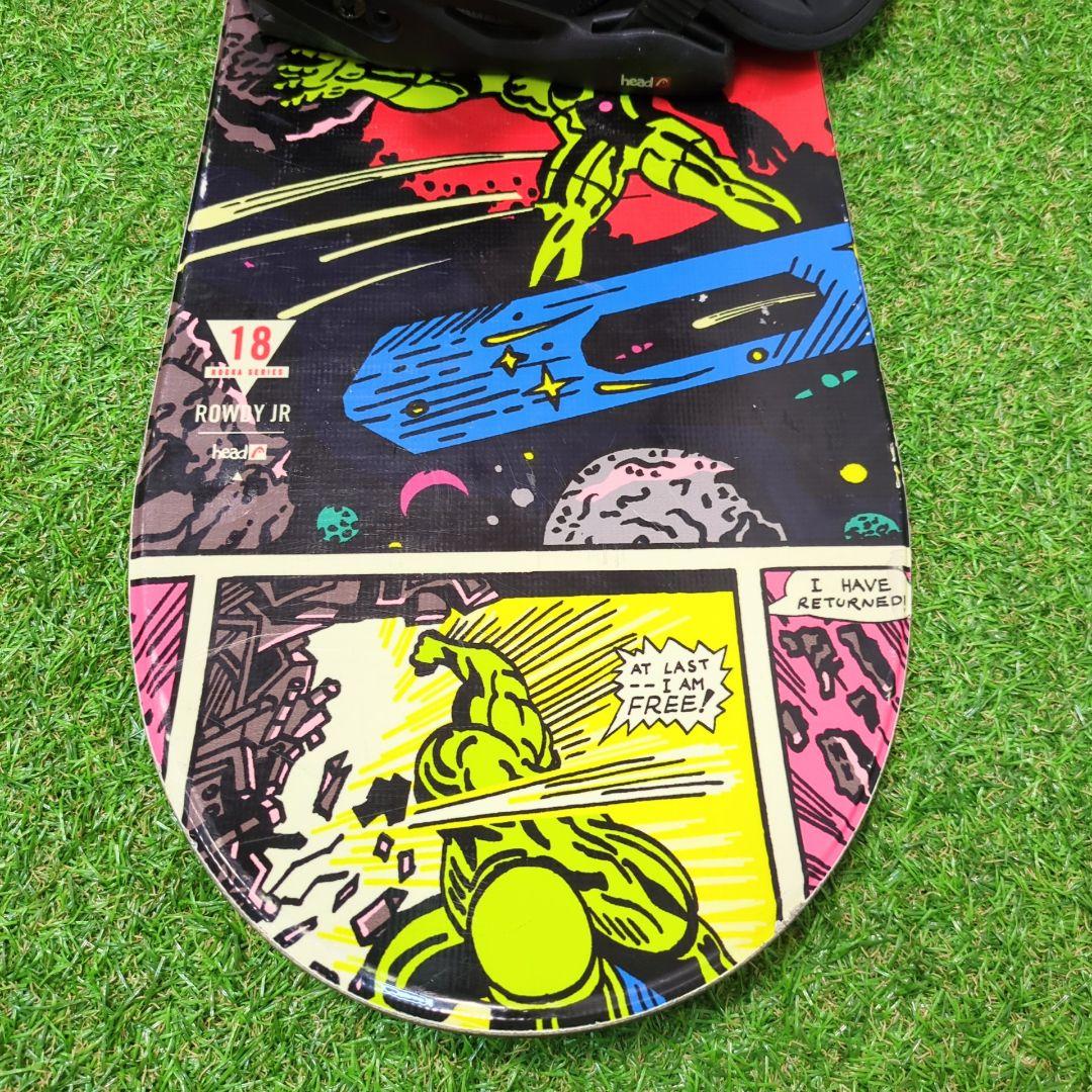 【HEAD】キッズスノーボード 板 　HEAD ROWDY JR 118