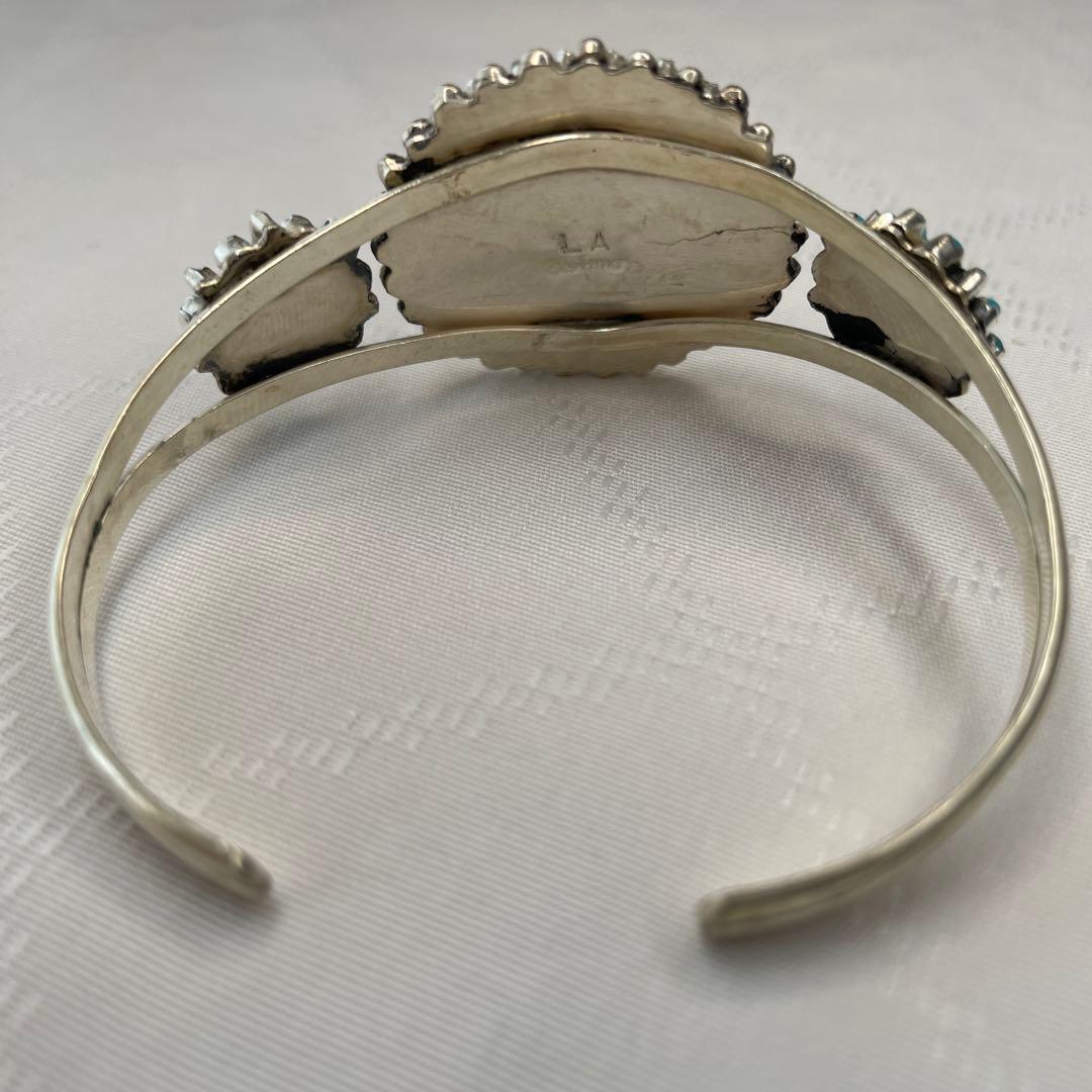 ズニ族スタイル ターコイズ バングル