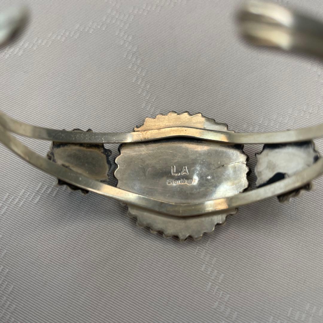 ズニ族スタイル ターコイズ バングル